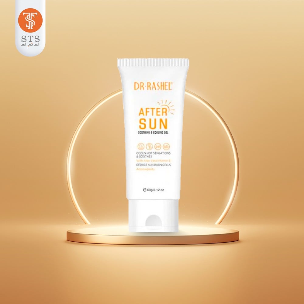 جل بشرة د.راشيل 60 جرام بعد التعرض للشمس dr rashel after sun sooting and cooling gel 60 gram