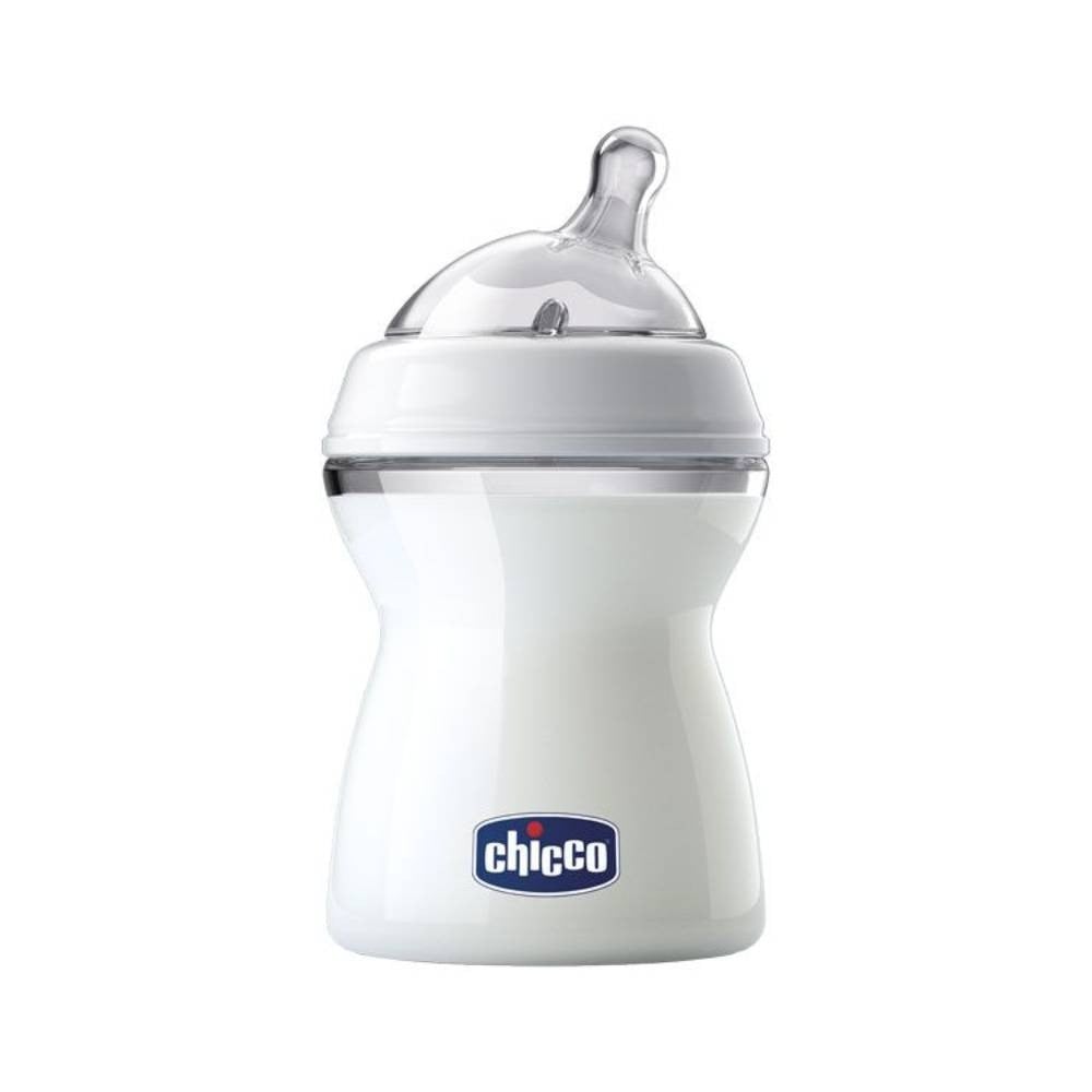 رضاعة بلاستيك شيكو 250 مل لعمر 2 شهور chicco natural feeling 2m and 250ml bottle medium flow