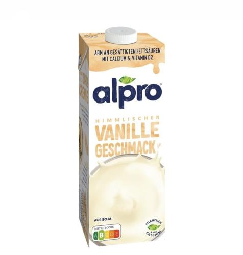 حليب alpro بنهكة الفانيلا