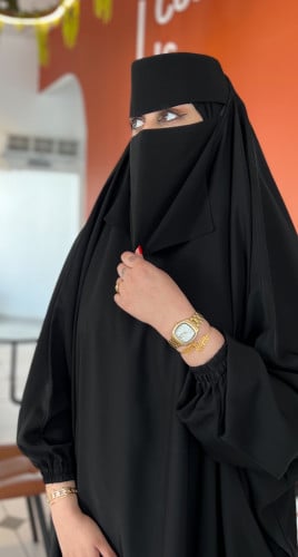 عبايه راس قماش كوري اصلي درجه اولى