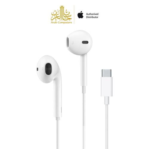 سماعة سلكية أبل الاصلي منفذ USB-C حاسبات العرب