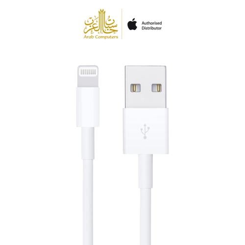 كيبل شحن أبل الاصلي USB-C to Lightning بطول 1m حاس...