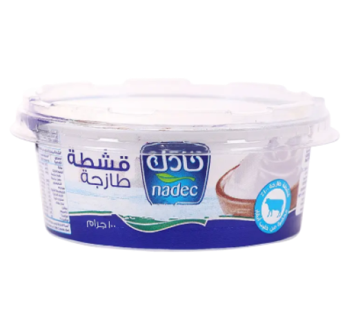 نادك قشطة طازجة كامل الدسم 100 جم