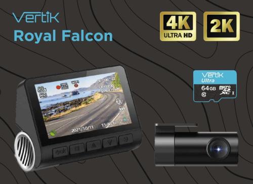 كاميرا داش كام Vertik Falcon، توفر تصويرًا بدقة 4K...