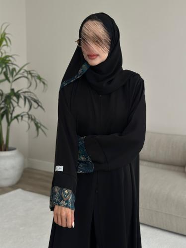 عباية نص كلوش قماش(انترنت)
