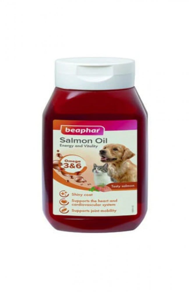 Beaphar salmon store oil for dogs