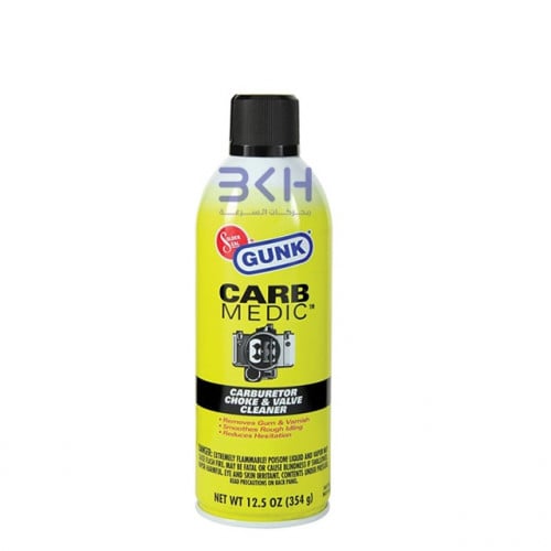 GUNK CARB MEDIC جنك منظف بوابة الهواء الثروتل 354...