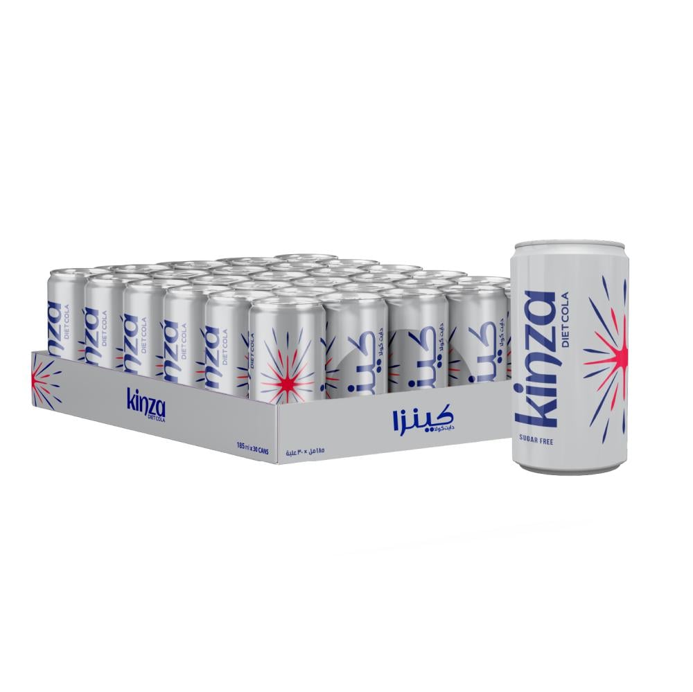 Kinza Diet Cola - Carton 185ml * 30 cans