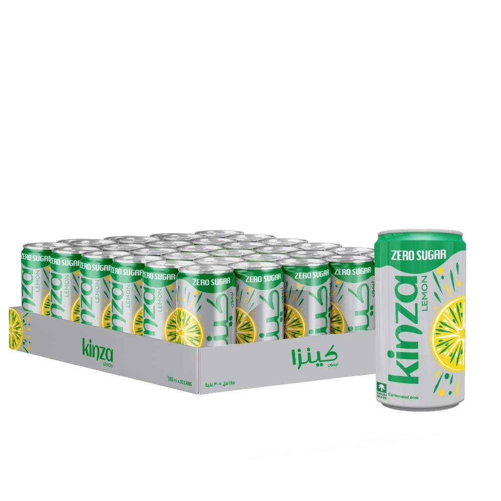 Kinza Lemon Zero - Carton 185ml * 30 pieces