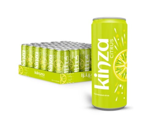 كينزا حمضيات - كرتون 250 مل * 30 Kinza Citrus CSD...