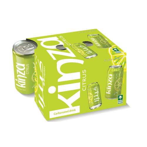 Kinza Citrus 6 pack 360ml كينزا حمضيات 6 باك