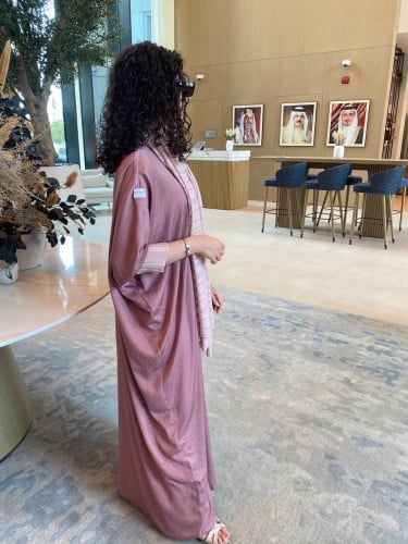 عباية حرير مغسول