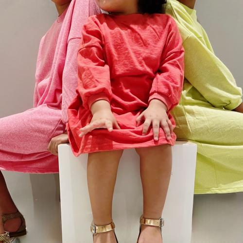 فساتين اطفال قطنيه