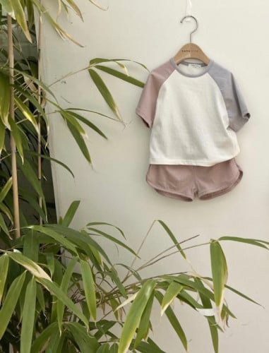 طقم شورت ولادي