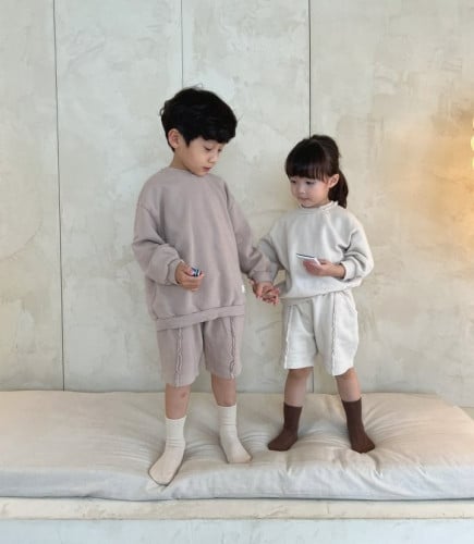 terry top shorts set