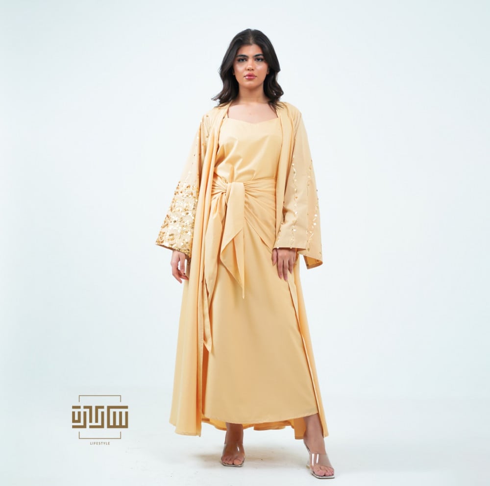 عباية ثلاث قطع