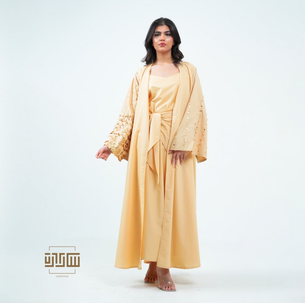 عباية ثلاث قطع