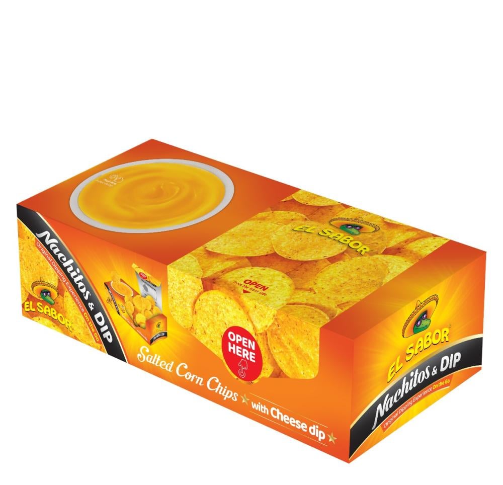 ELSABOR NACHITO N DIP CHEESE 155G / السابور ناتشيتو اند ديب جبن 155غ