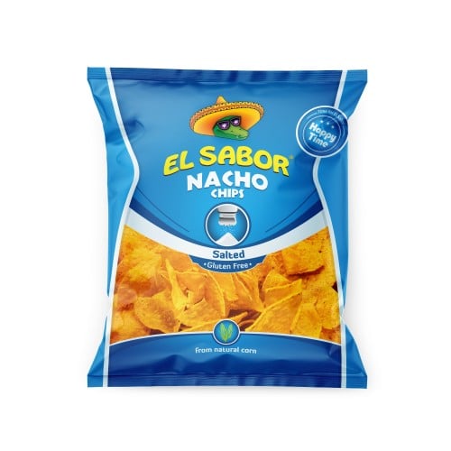 ELSABOR NACHO CHIPS SALTED 100G / السابور ناتشو شي...