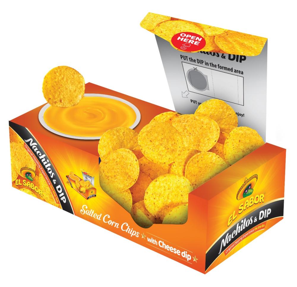 ELSABOR NACHITO N DIP CHEESE 155G / السابور ناتشيتو اند ديب جبن 155غ