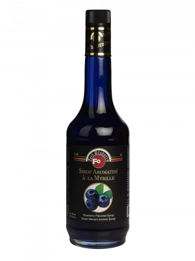 مركز فو شراب توت ازرق 700 جرام FO Syrup Blueberry - قمة الماركات العربية  لبيع القهوة المختصة والمقطرة