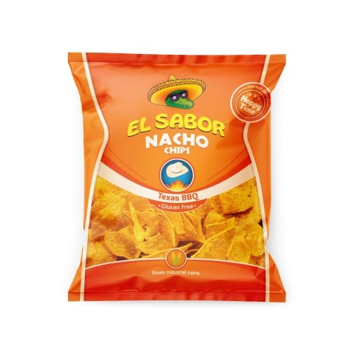 ELSABOR NACHO CHIPS BBQ 225G / السابورناتشو شيبس ب...