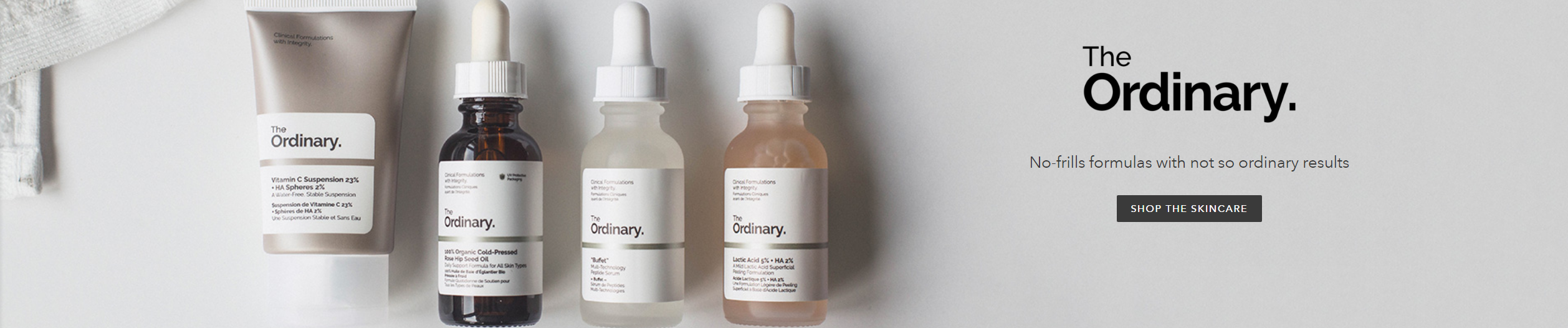 ذا اورديناري THE ORDINARY