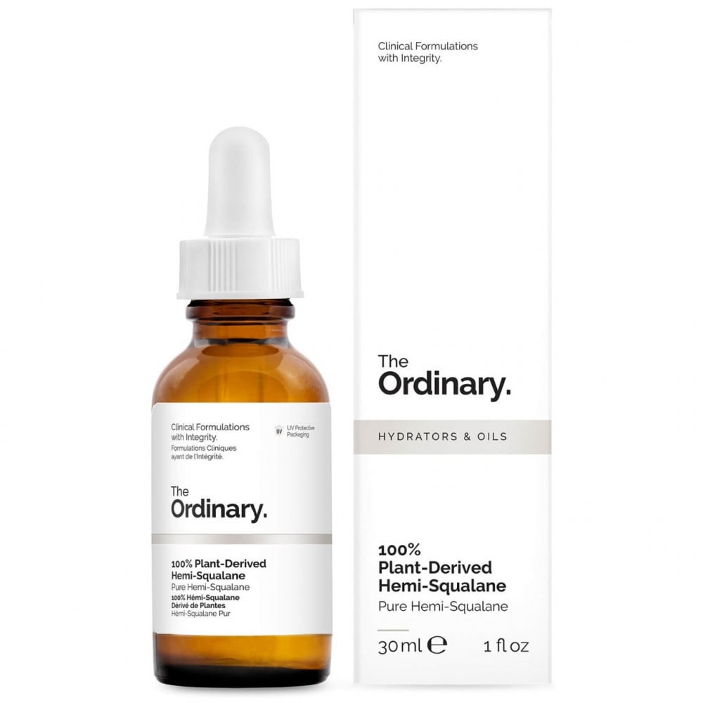 سيروم مرطب طبيعي للبشرة و الشعر ذا اورديناري the ordinary 100 plant derived squalane لميس lamiece