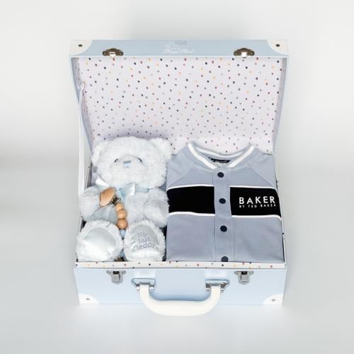 حقيبة بالاسم ببذله زرقاء من TED BAKER