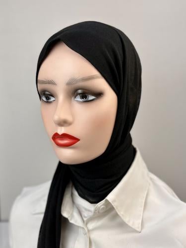 Girls pleated and sewn hijab