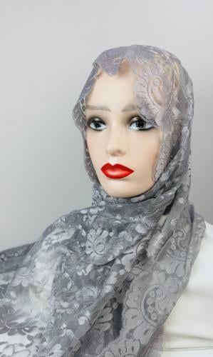 Lace hijab