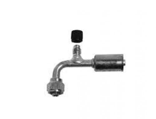 CONNECTOR 1-2 90 D ELBOW W-VALVE R-12 O-RING No10693W   كوع مع بلف 90