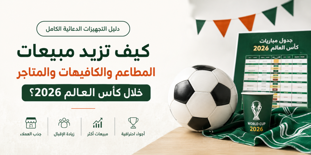 طباعة وتجهيزات كأس العالم 2026
