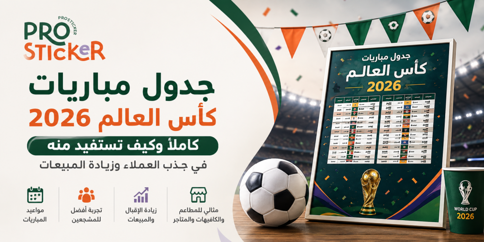 جدول مباريات كأس العالم 2026
