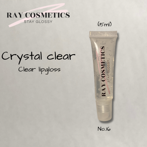 Crystal clear hydrating lipgloss No.16