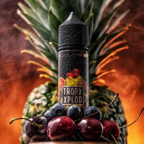 نكهة فيب انفجار الفواكه الإستوائيه تروبكس اكسبلود Tropx Xplod Vape