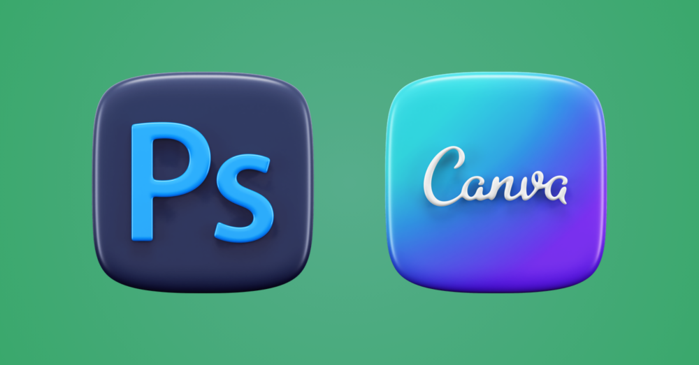 الفروقات الجوهرية بين فوتوشوب وكانفا: أيهما الأنسب لك كمصمم أو صاحب مش