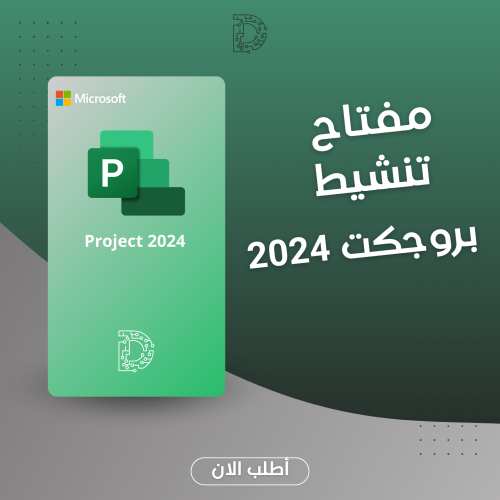 مايكروسوفت بروجكت بروفيشنال 2024 مدى الحياة
