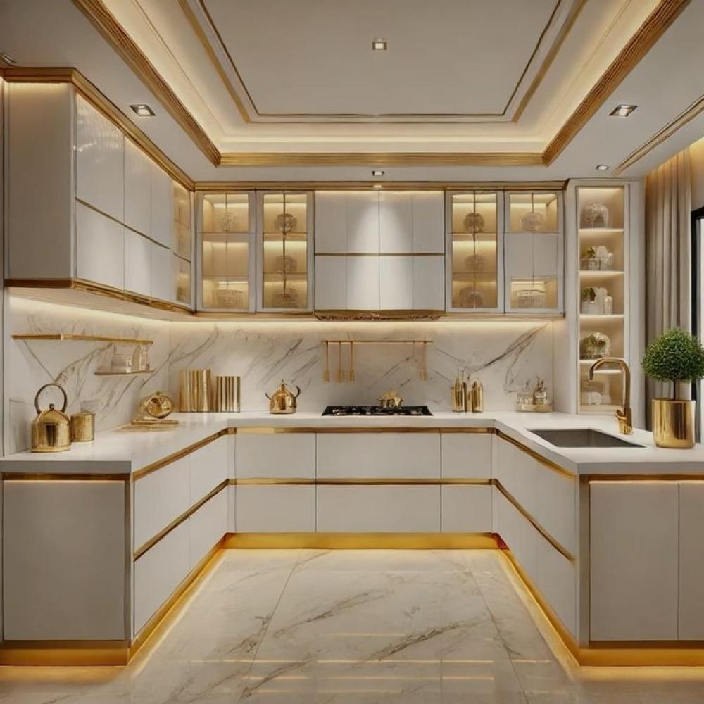 ديكورات مطابخ صغيرة مفتوحة
