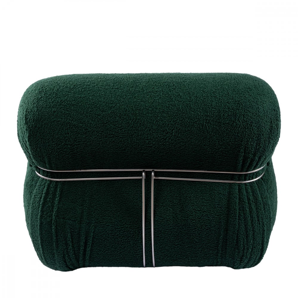 كرسي فرو أخضر بف