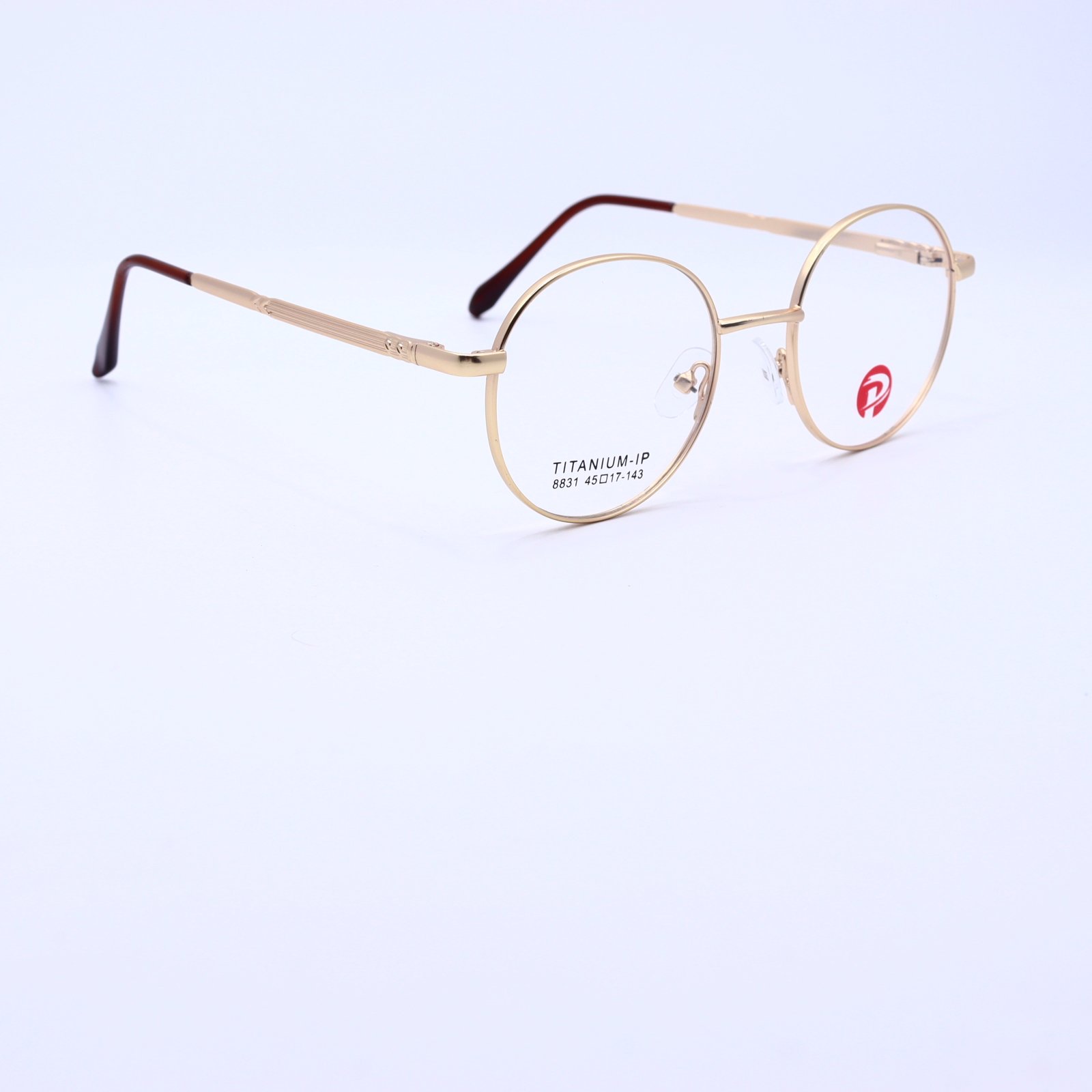 PORTO prescription glasses, model 8831, titanium frame