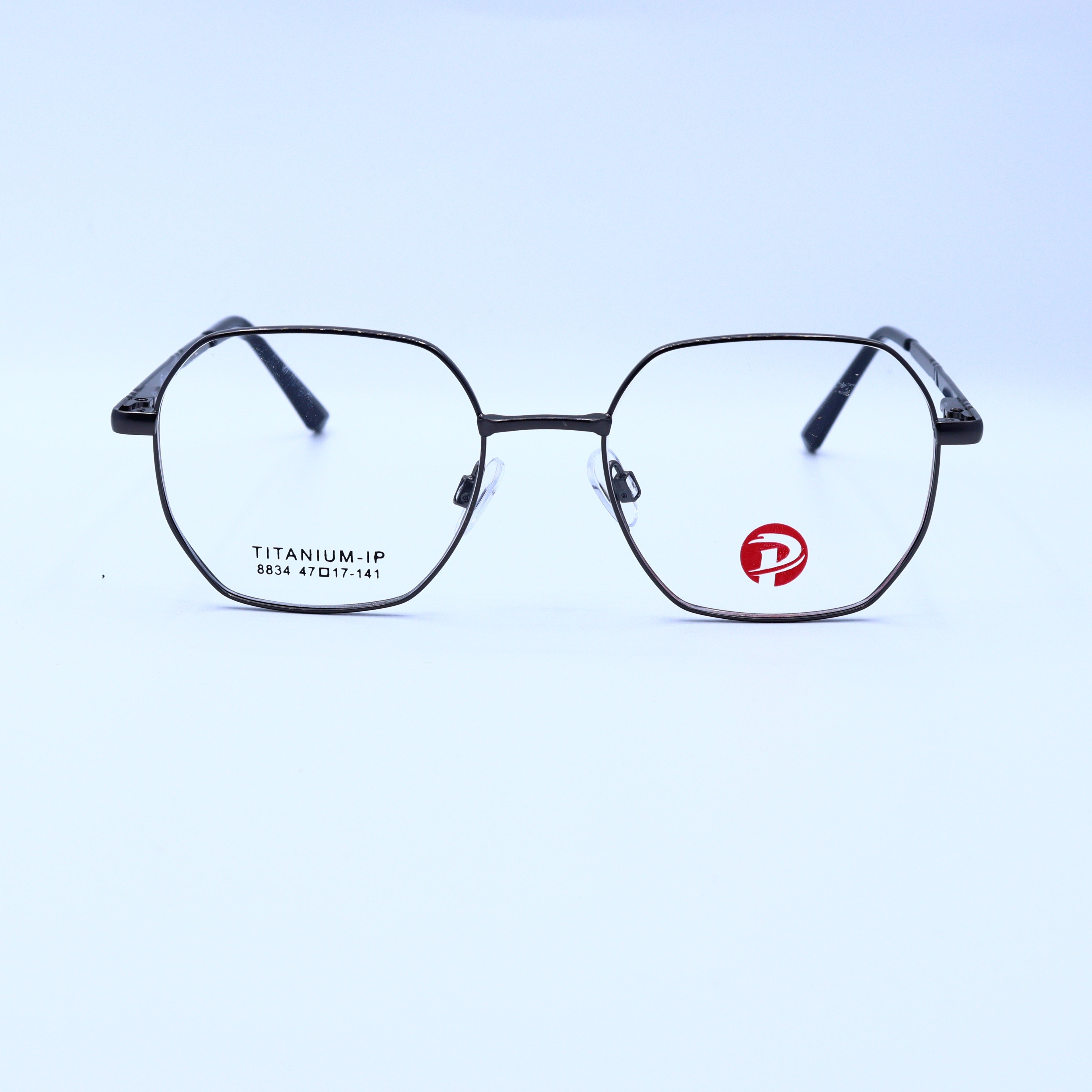 نظارة طبية PORTO موديل 8834 بتصميم سداسي الزوايا