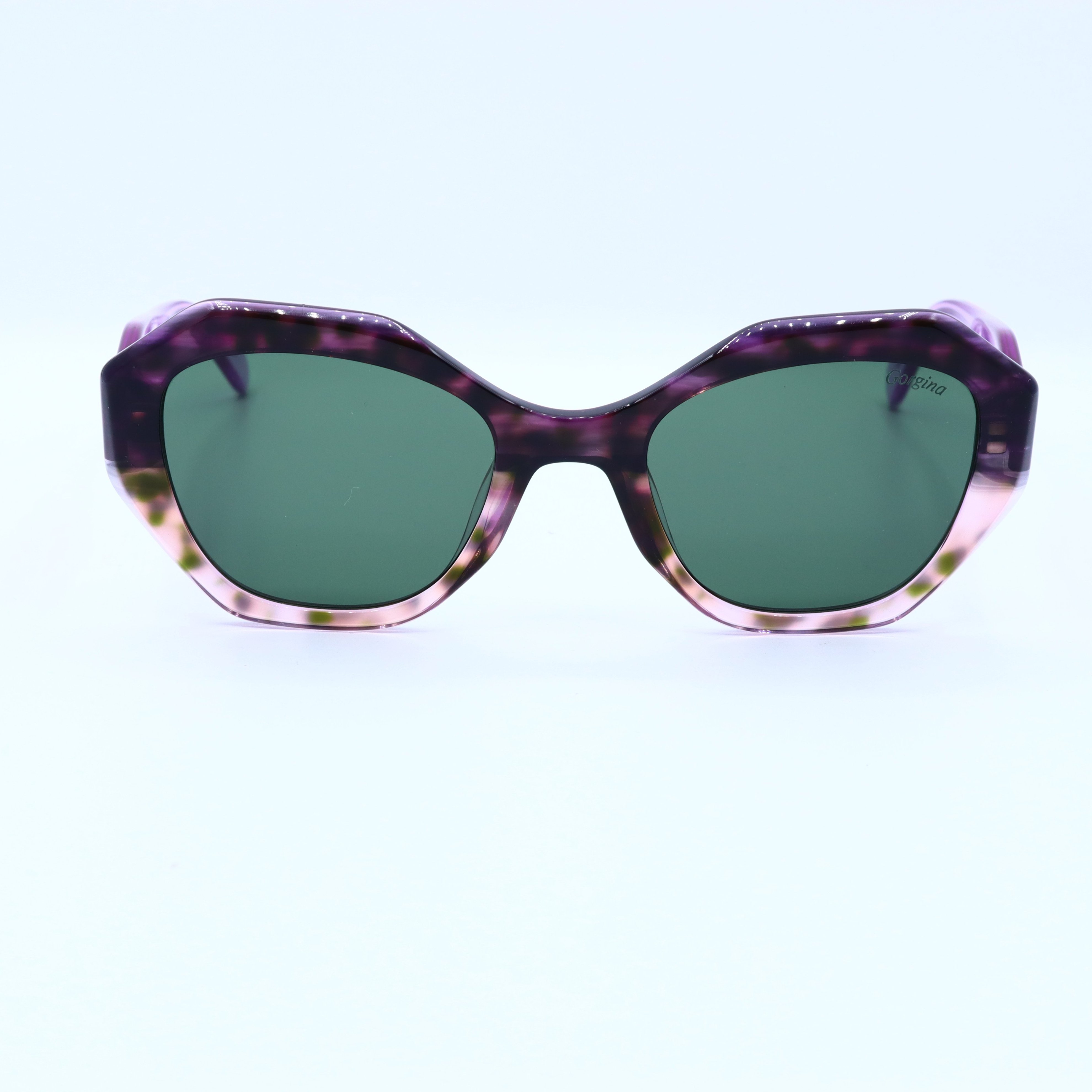 نظارة شمسية Gorgina بإطار موف وعدسات زيتية