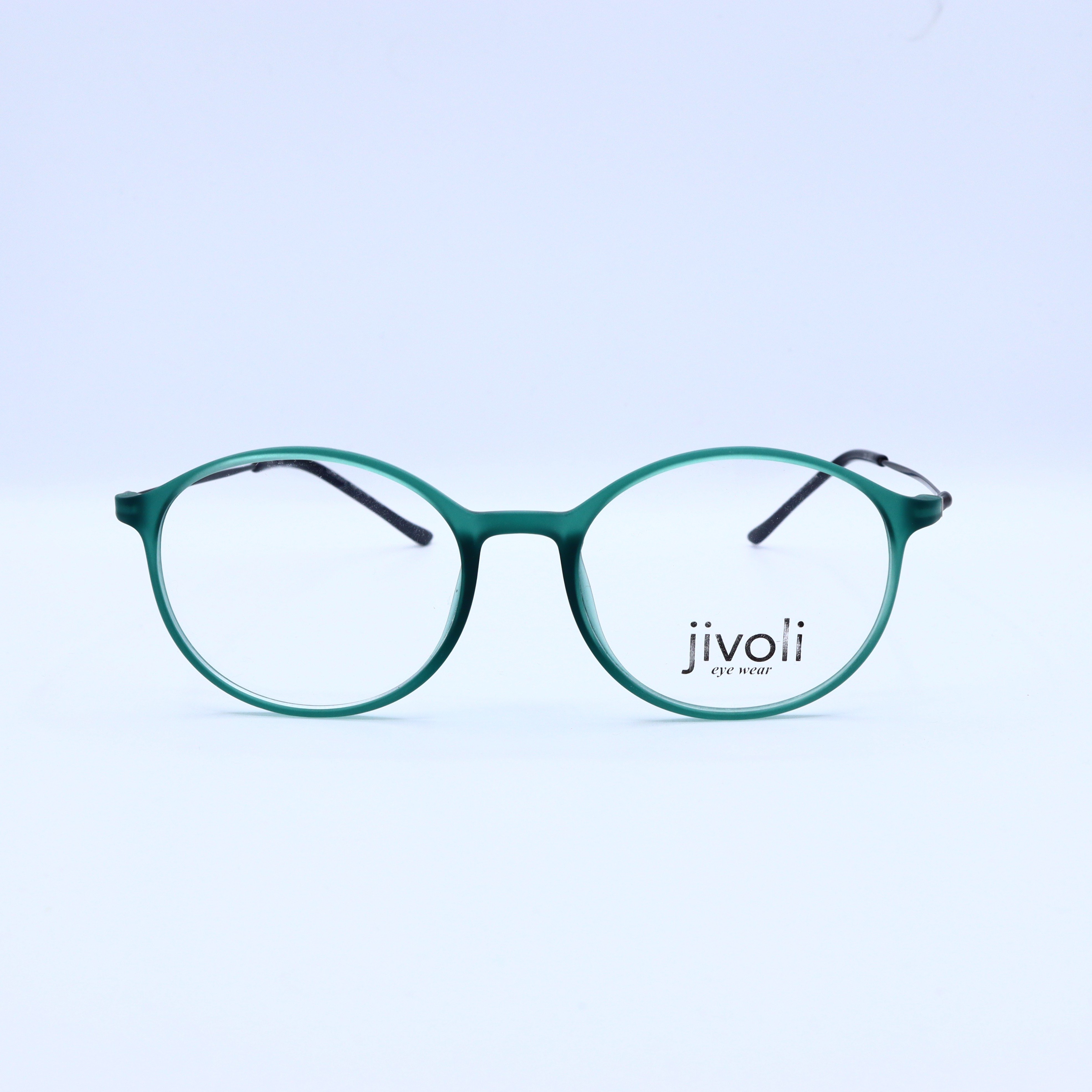 نظارة طبية Jivoli GM309 بتصميم دائري كلاسيكي أخضر