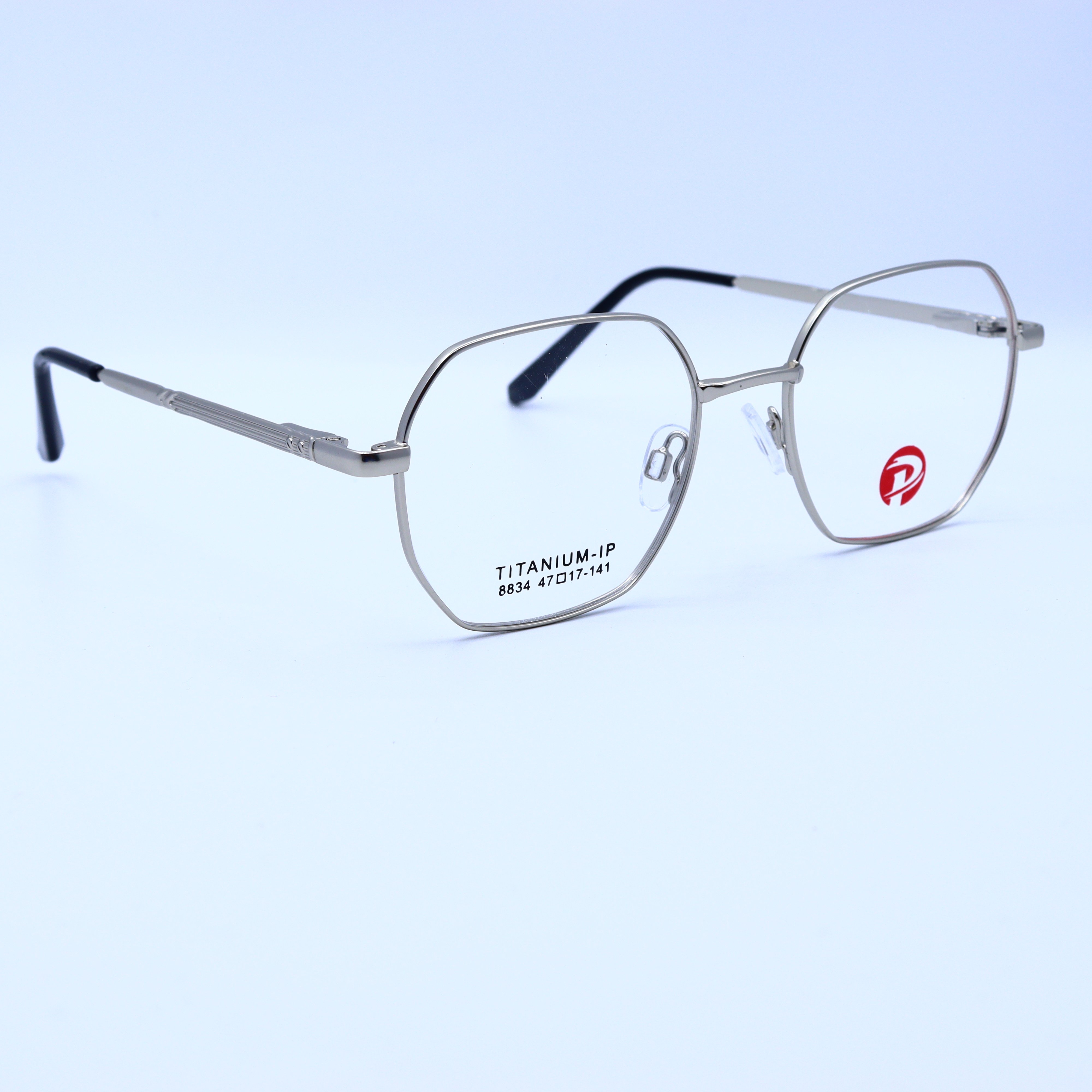 تصميم سداسي الزوايا لنظارة PORTO بإطار معدني