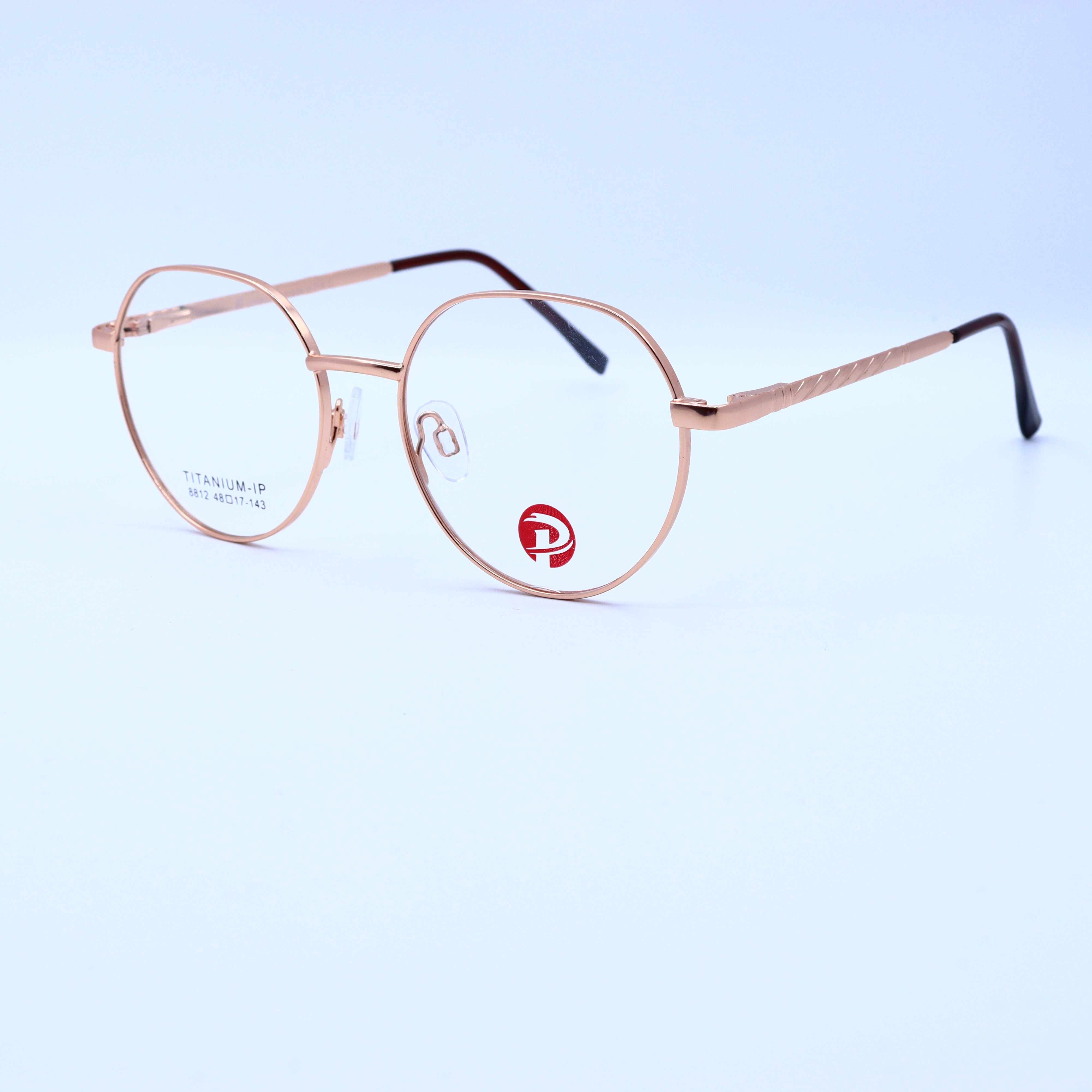 نظارة PORTO موديل 8812 بإطار دائري أنيق