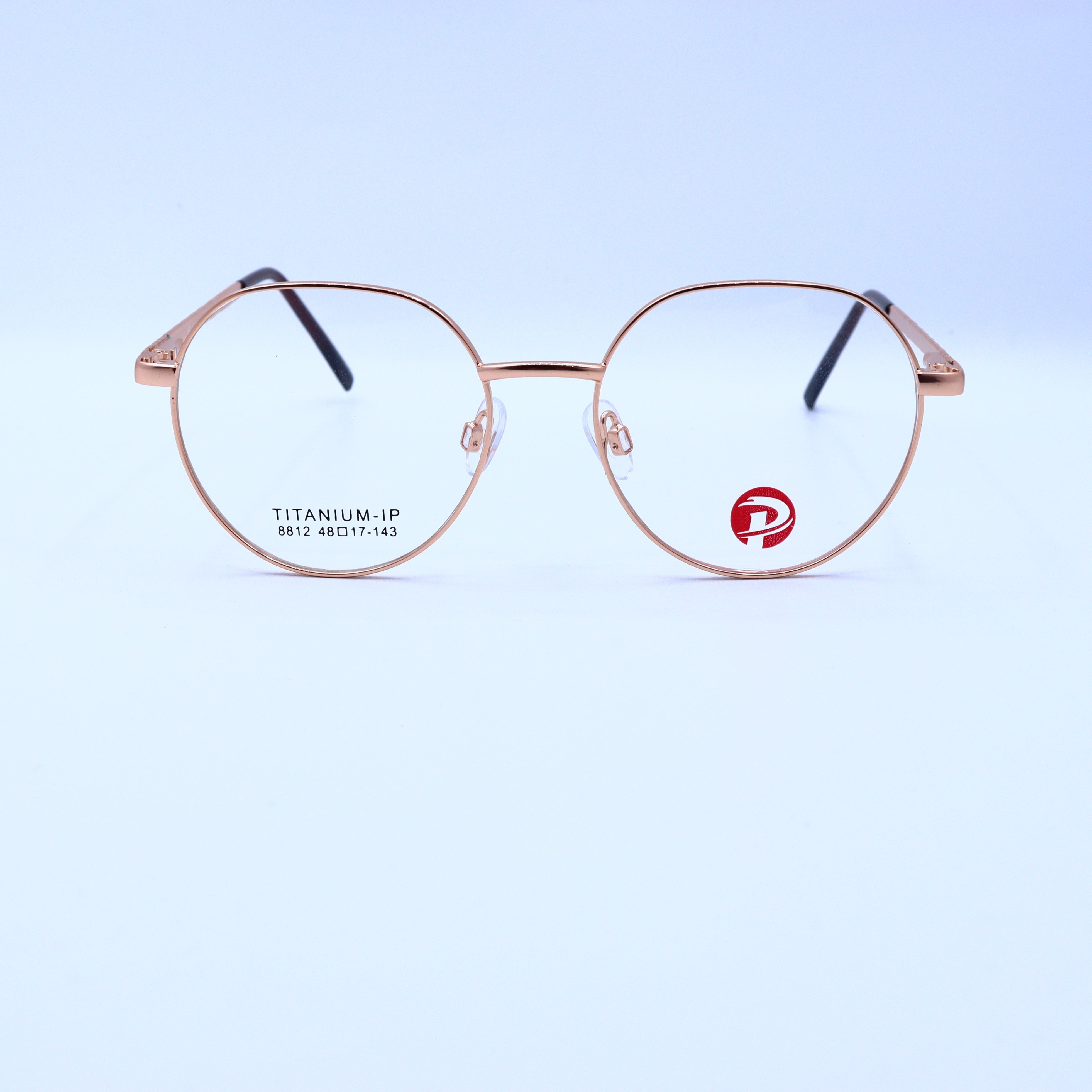 نظارة طبية دائرية بإطار خفيف الوزن