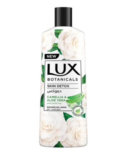 Lux Botanicals Detox Body Wash Camellia & Aloe Vera 500ml -   |
