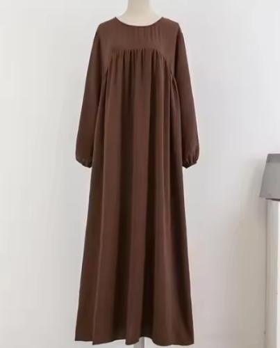 جلابيه واسعه بأكمام طويله