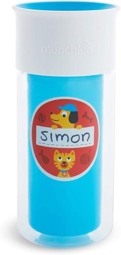 munchkin Miracle® 360° Insulated Sticker Sippy Cup...